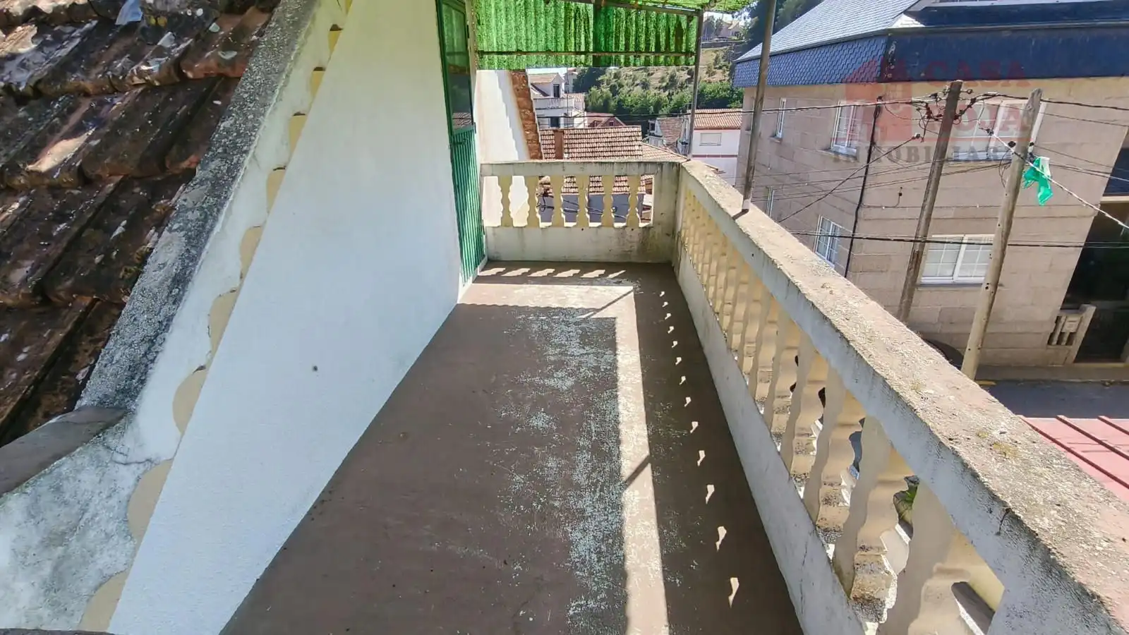 Balcony of Houses for sale in Moaña  with Terrace, Storage room and Furnished