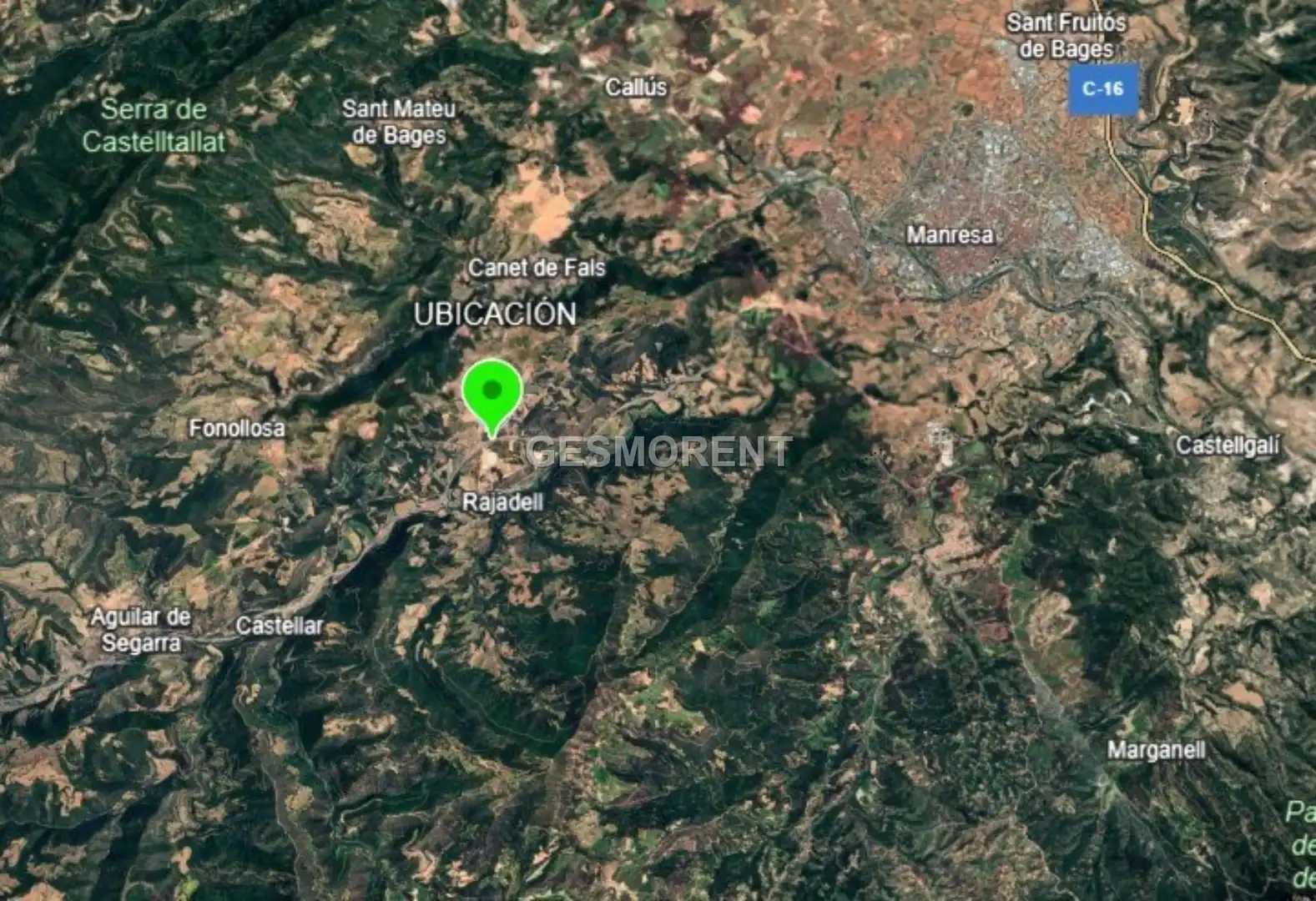 Nau industrial de lloguer en Rajadell