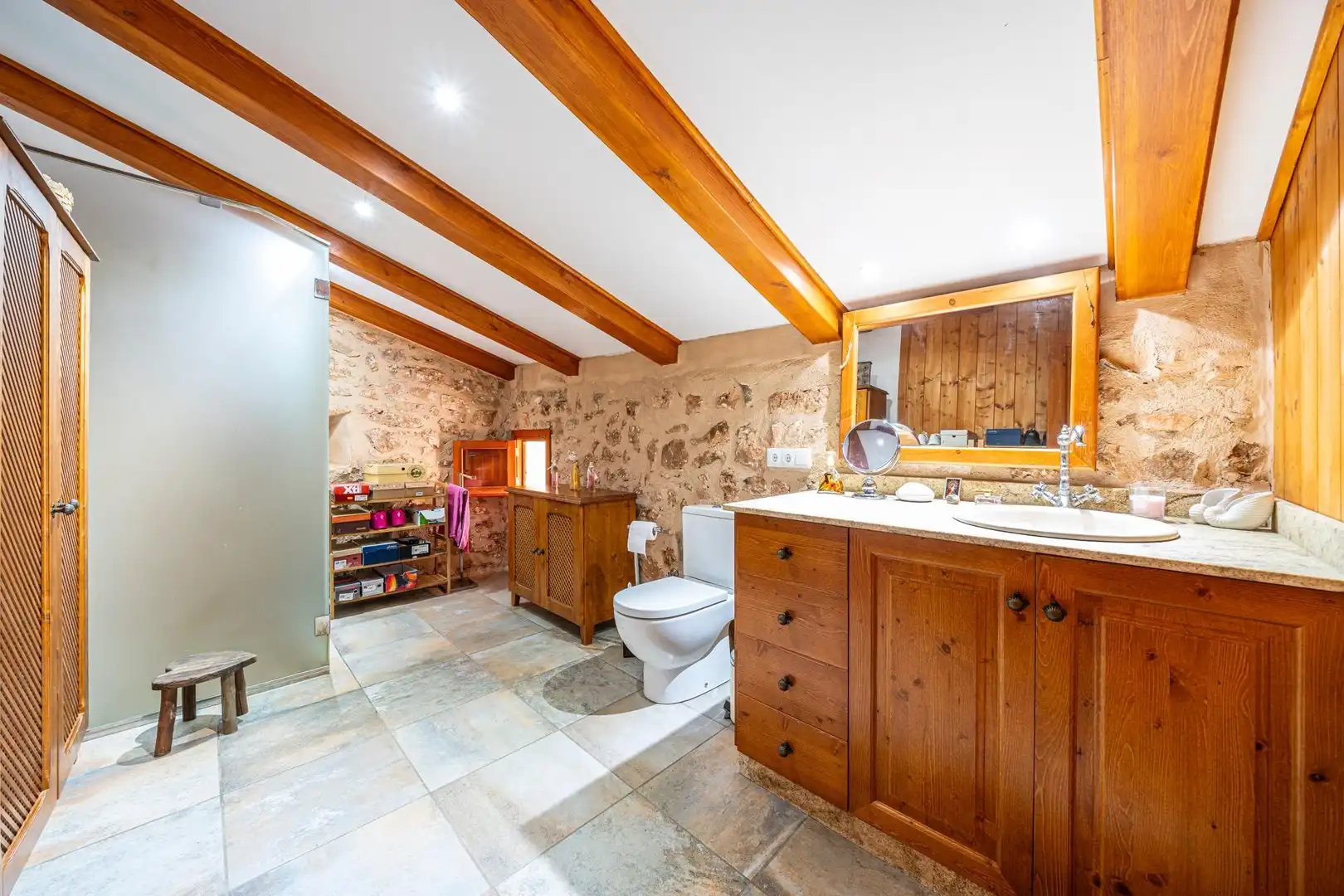 Baño de Casa adosada en venta en Campos con Aire acondicionado, Calefacción y Jardín privado
