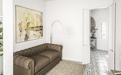 Living room of House or chalet for sale in Sant Cugat del Vallès