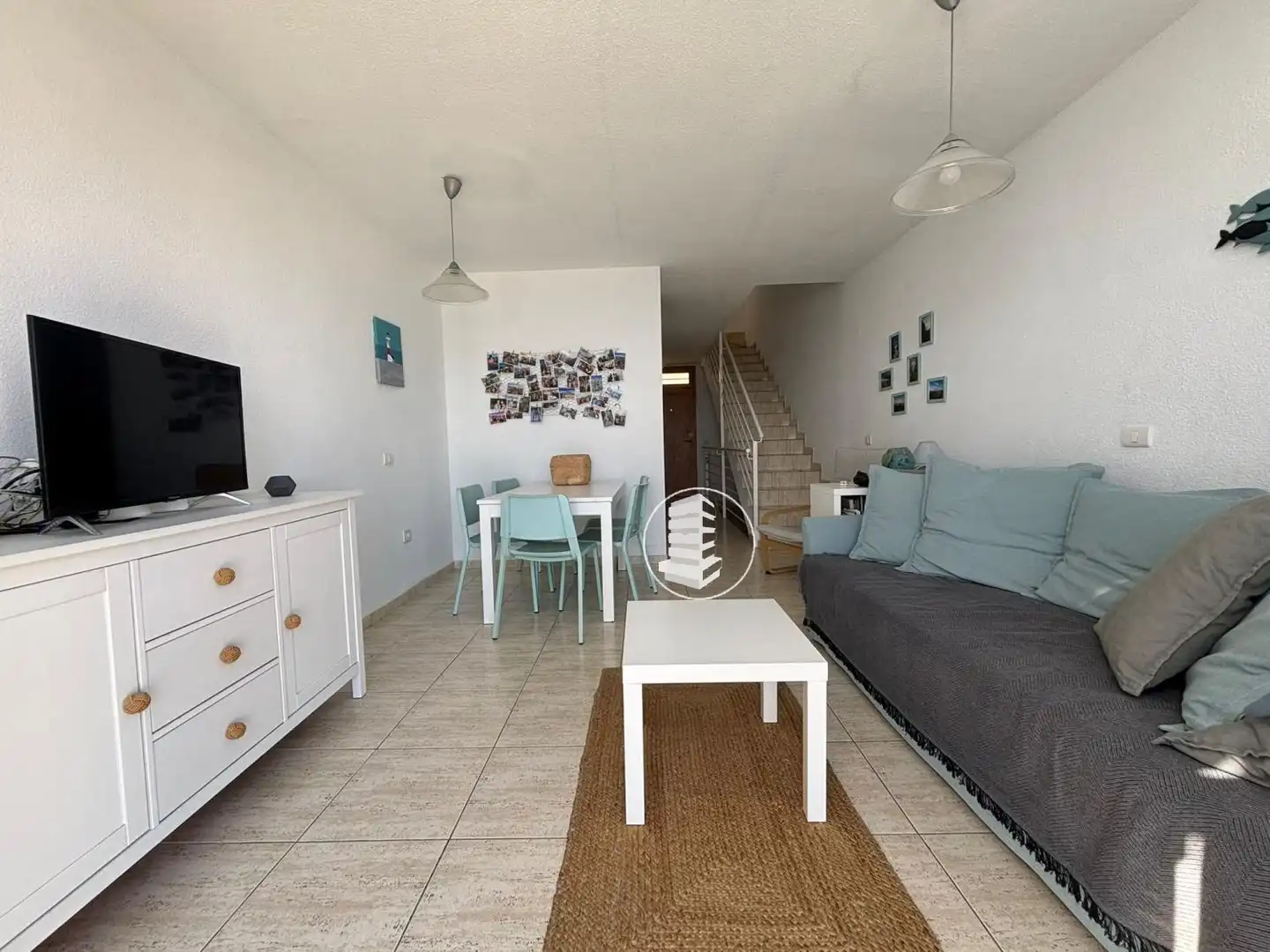 Sala de estar de Dúplex de alquiler en Candelaria con Aire acondicionado, Calefacción y Terraza