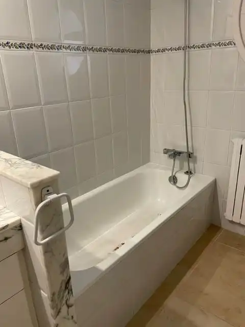 Badezimmer von Wohnung zur Miete in La Garriga mit Klimaanlage, Heizung und Terrasse