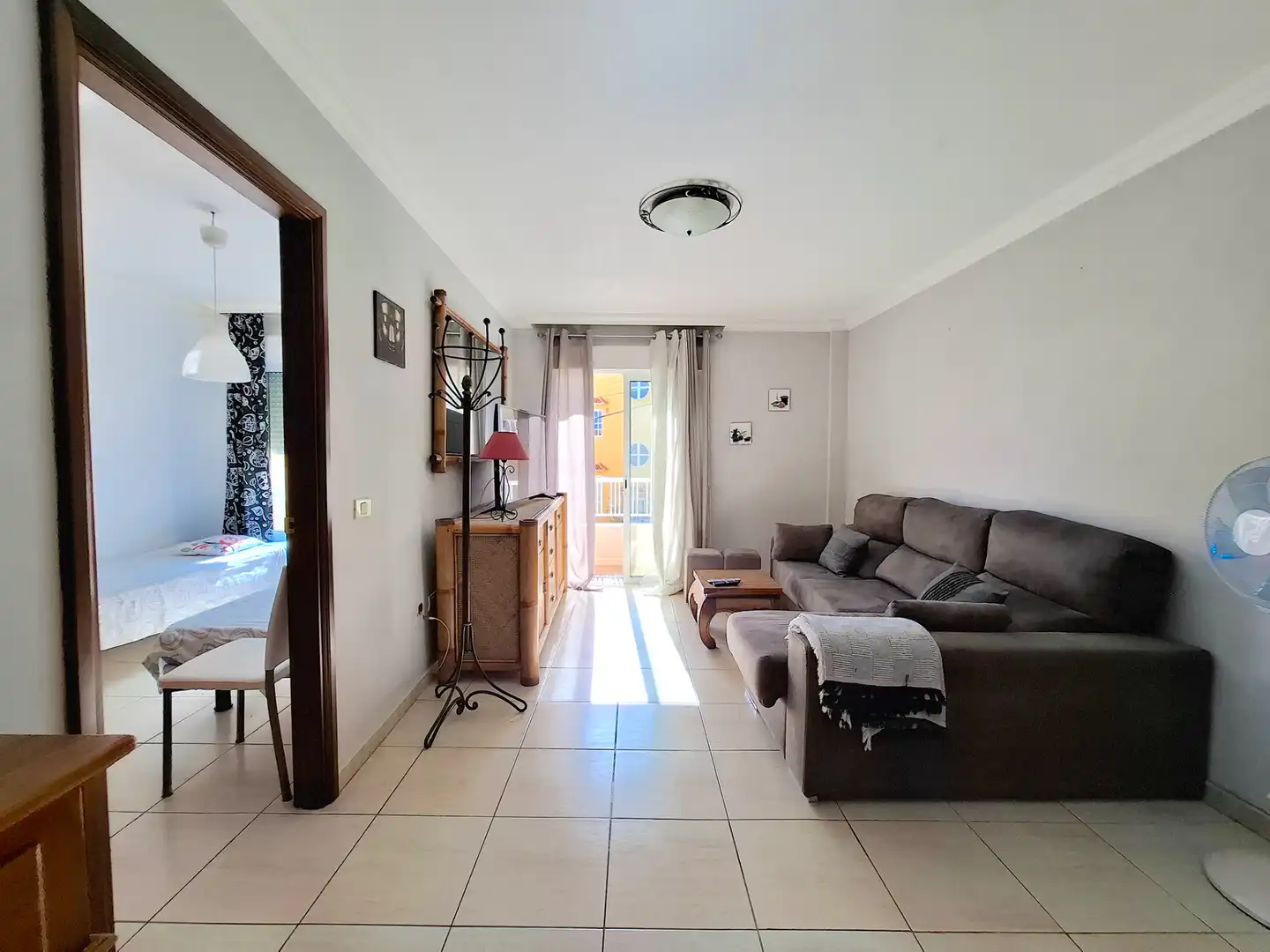 Sala de estar de Piso en venta en Los Realejos con Terraza y Amueblado