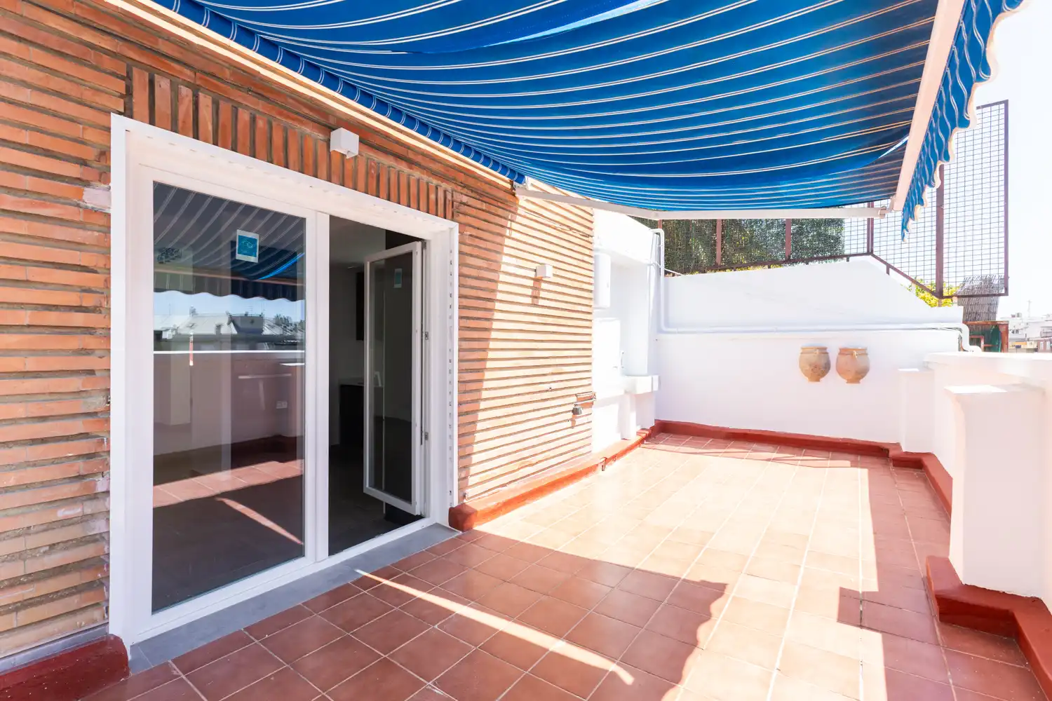 Terraza de Ático de alquiler en Valencia con Aire acondicionado, Calefacción y Terraza
