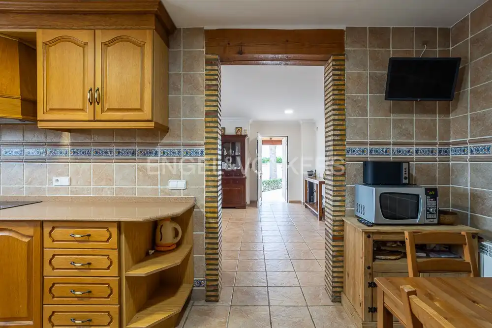 Kitchen of Country homes for rent in Dénia  with Air Conditioner, Heating and Private garden