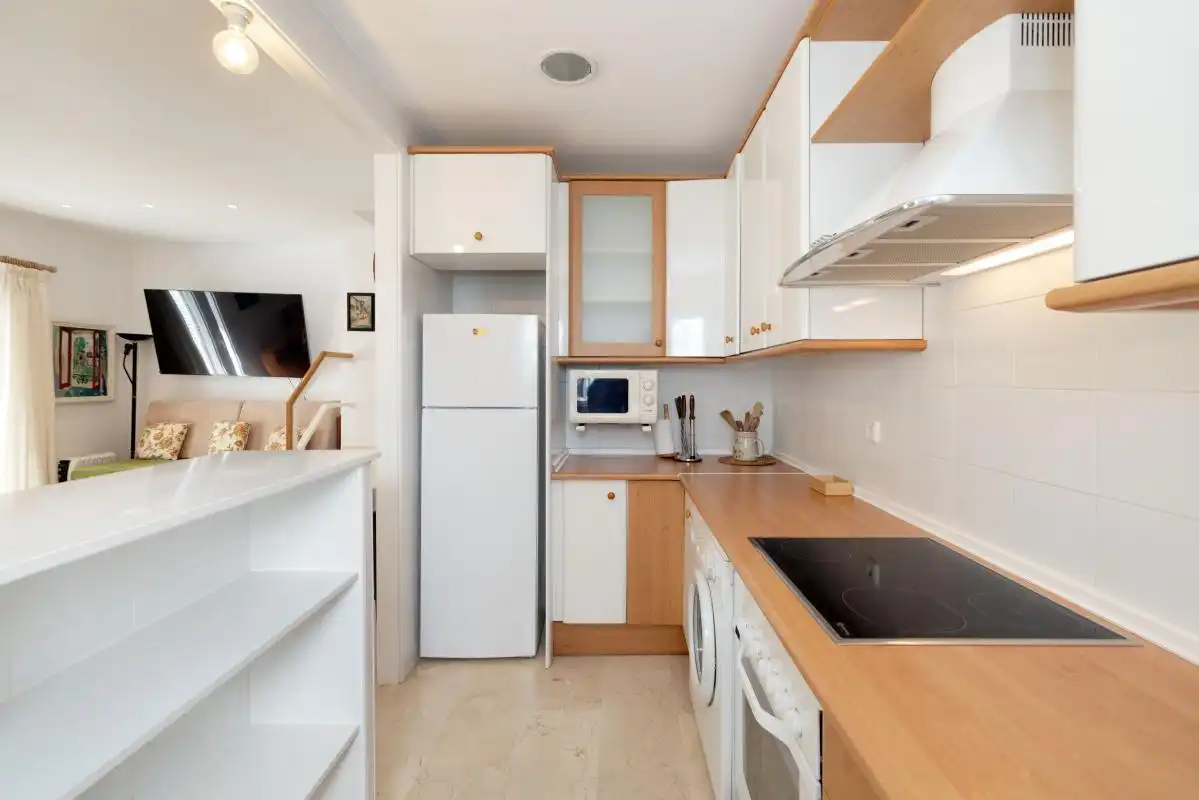 Cocina de Dúplex en venta en Sevilla con Calefacción, Terraza y Balcón