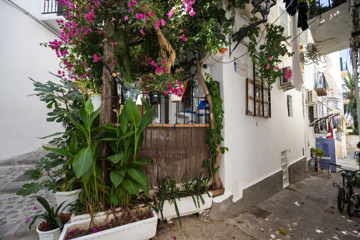 Vista exterior de Casa o xalet en venda en Eivissa amb Aire condicionat, Calefacció i Moblat