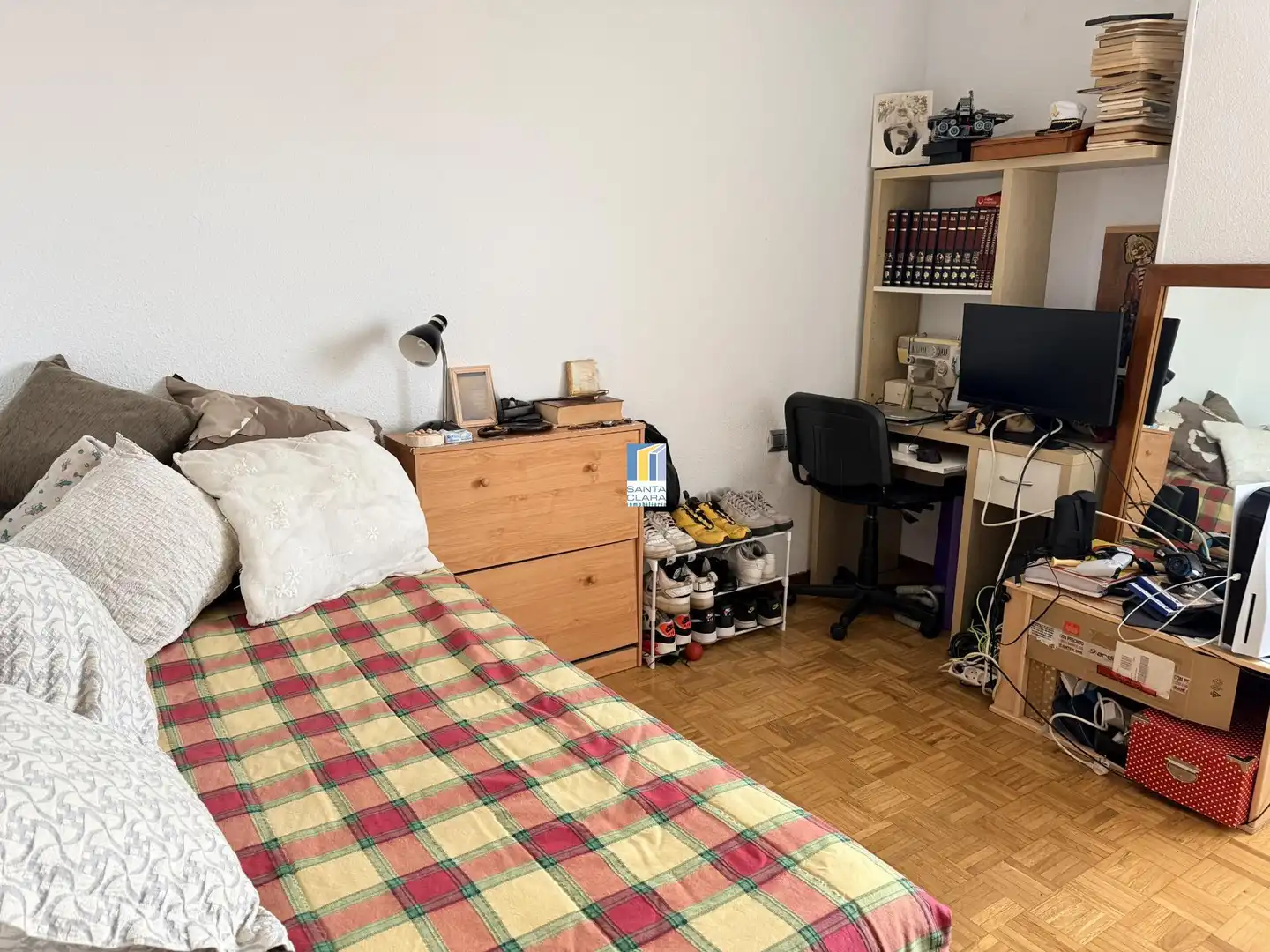 Bedroom of Flat for sale in Zamora Capital   with Parquet flooring, Terrace and Balcony