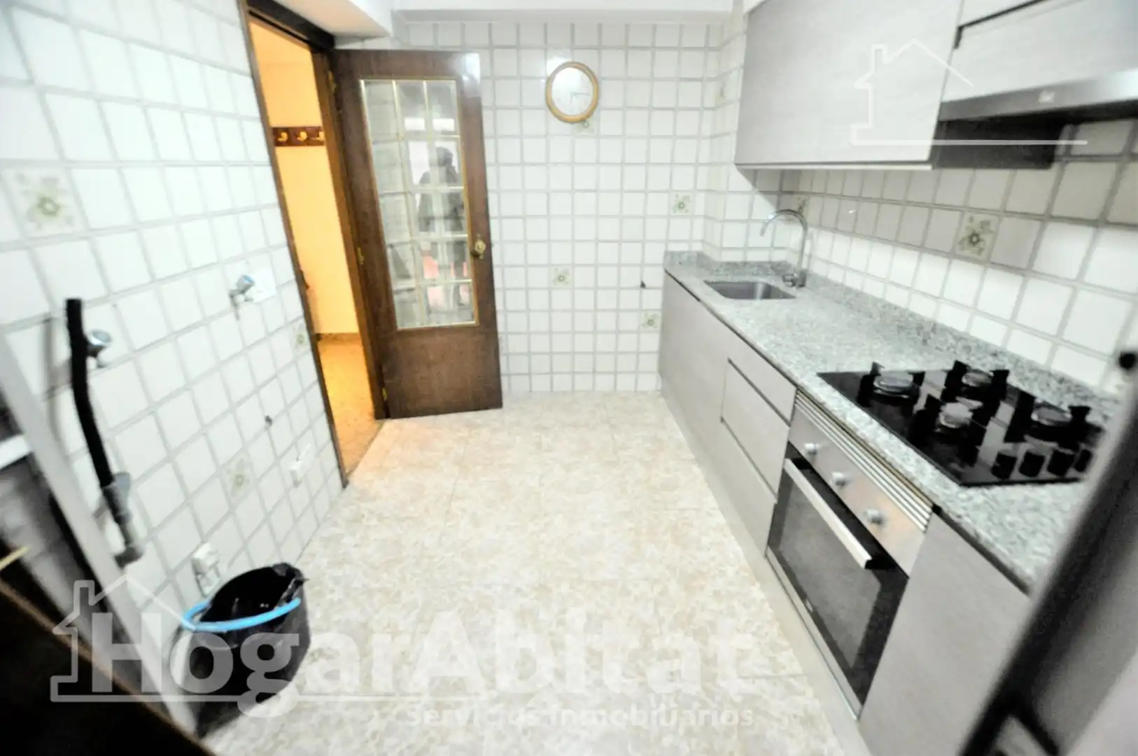 Küche von Wohnung zum Verkauf in Valencia mit Klimaanlage, Heizung und Terrasse