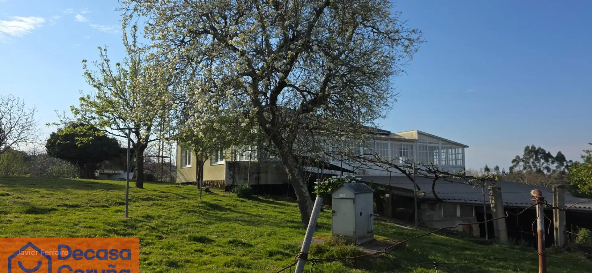 Exterior view of Houses for sale in Coirós  with Private garden, Storage room and Balcony