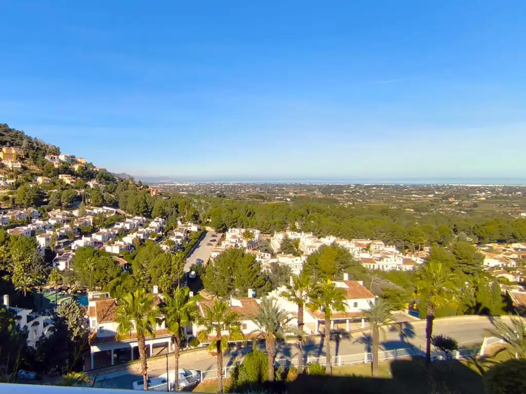 Außenansicht von Dachboden zum Verkauf in Dénia mit Klimaanlage, Heizung und Terrasse
