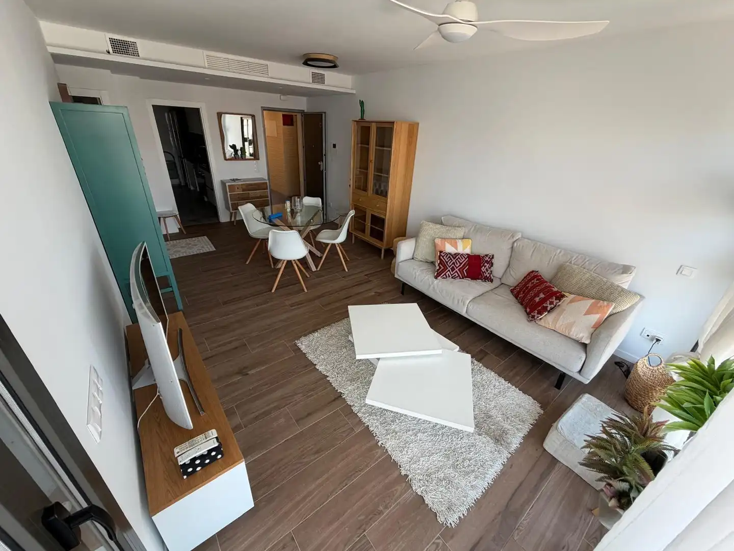 Living room of Flat for rent in Playa Muchavista