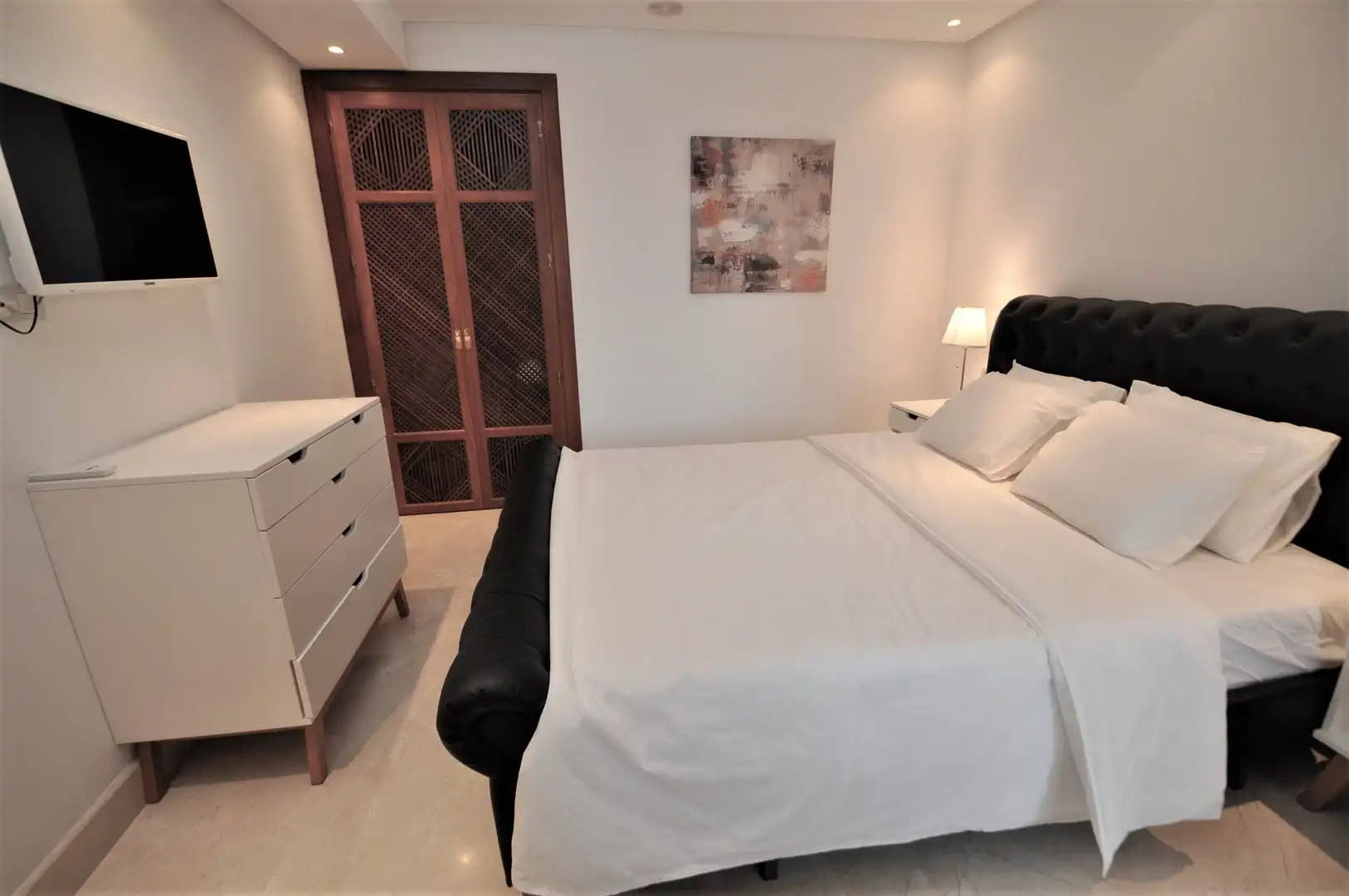 Bedroom of Attic for sale in Estepona  with Air Conditioner, Heating and Terrace