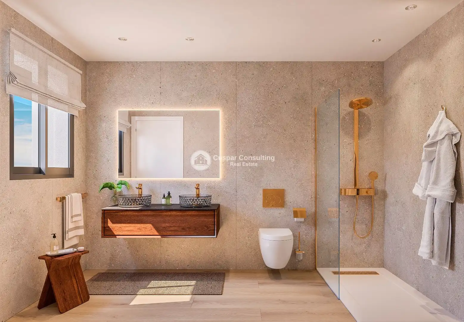 Baño de Apartamento en venta en Villajoyosa / La Vila Joiosa con Calefacción, Terraza y Trastero