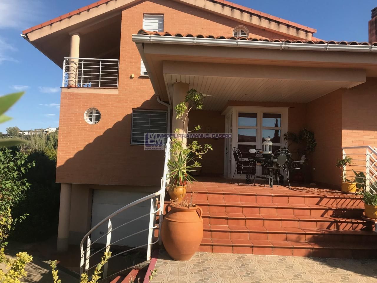 Exterior view of House or chalet for sale in Cáceres Capital  with Heating, Private garden and Terrace