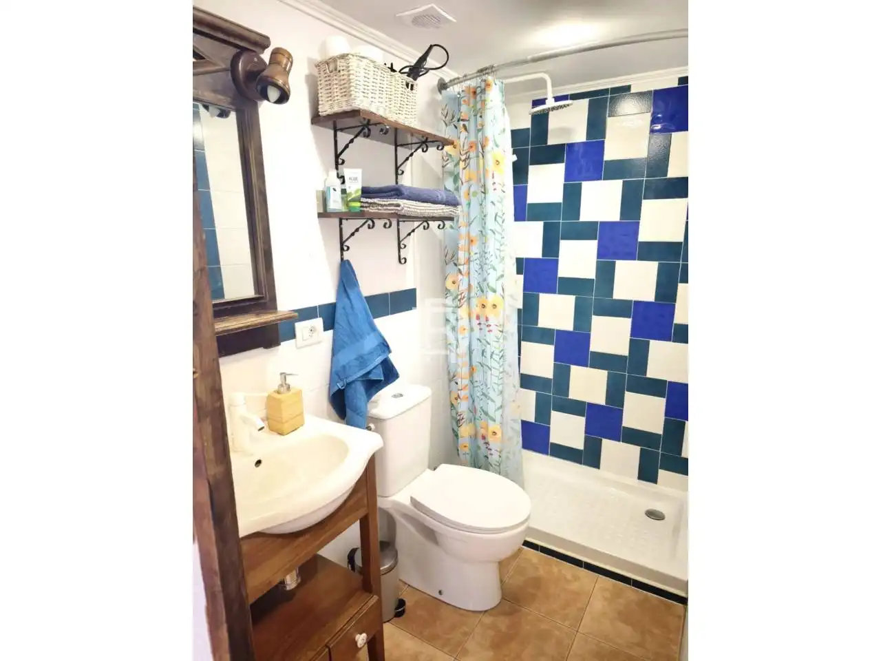 Baño de Estudio de alquiler en Los Realejos con Terraza