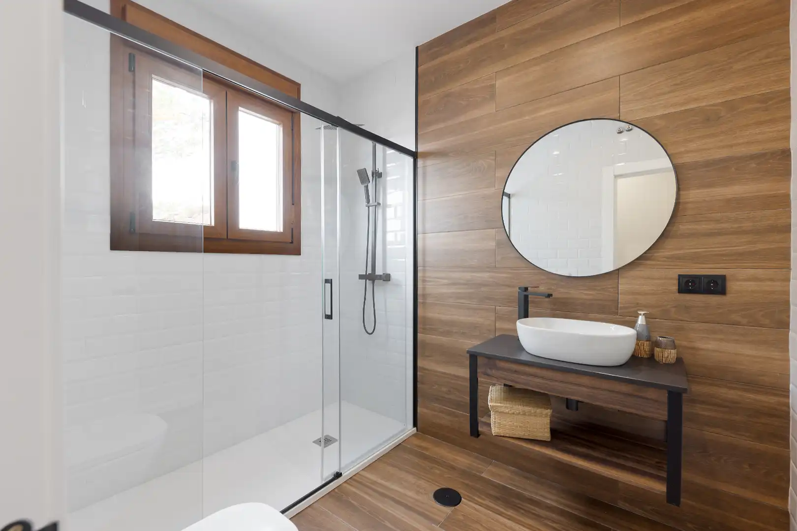Baño de Finca rústica en venta en Málaga con Aire acondicionado, Calefacción y Terraza