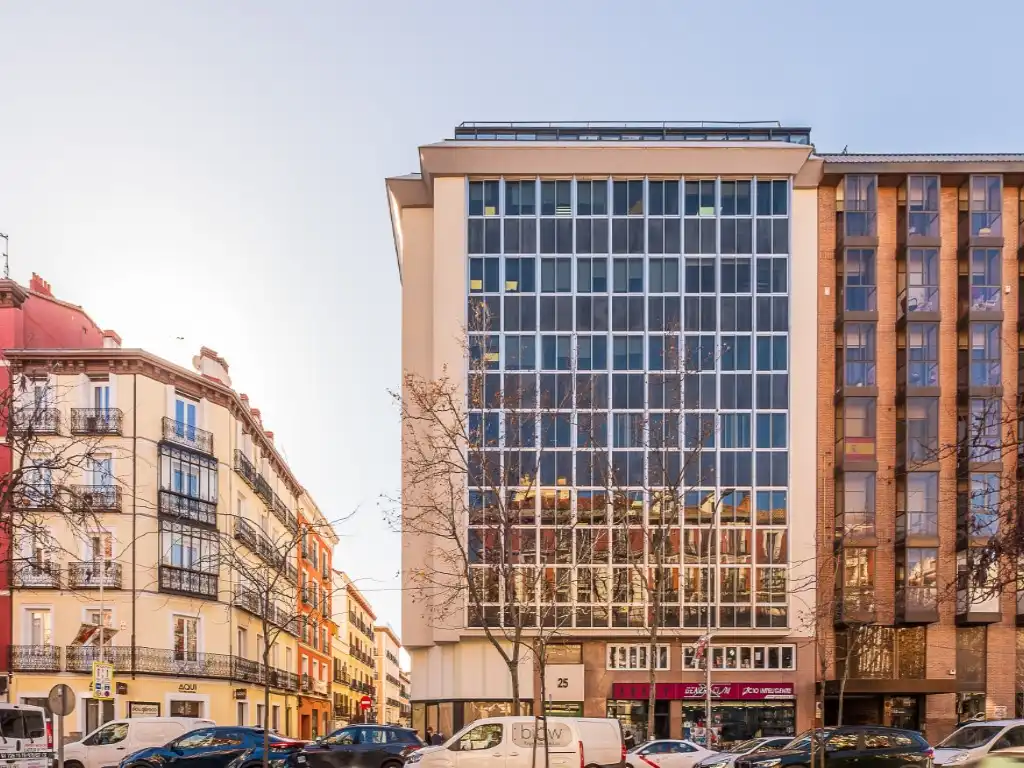 Außenansicht von Büro zur Miete in Madrid