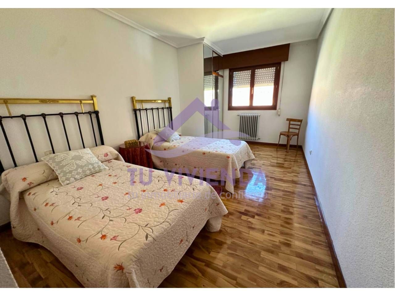 Bedroom of Flat for sale in Saldaña  with Heating, Parquet flooring and Terrace