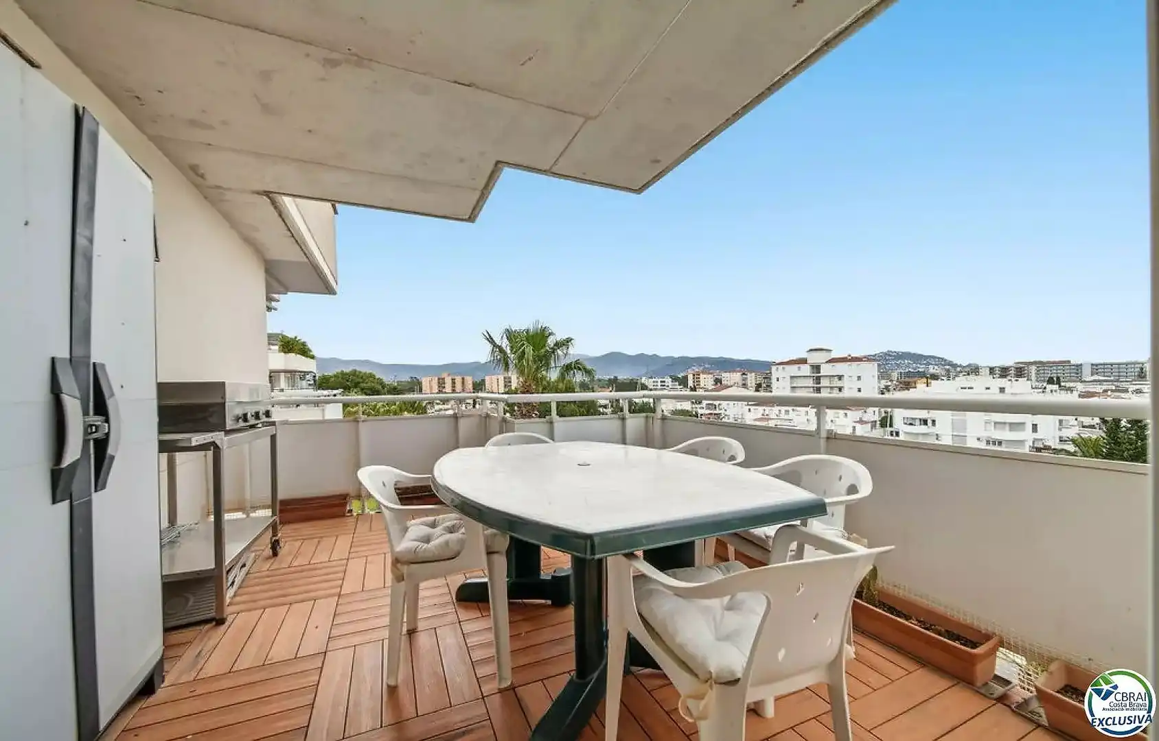 Terrace of Apartments for sale in Roses  with Air Conditioner, Heating and Terrace