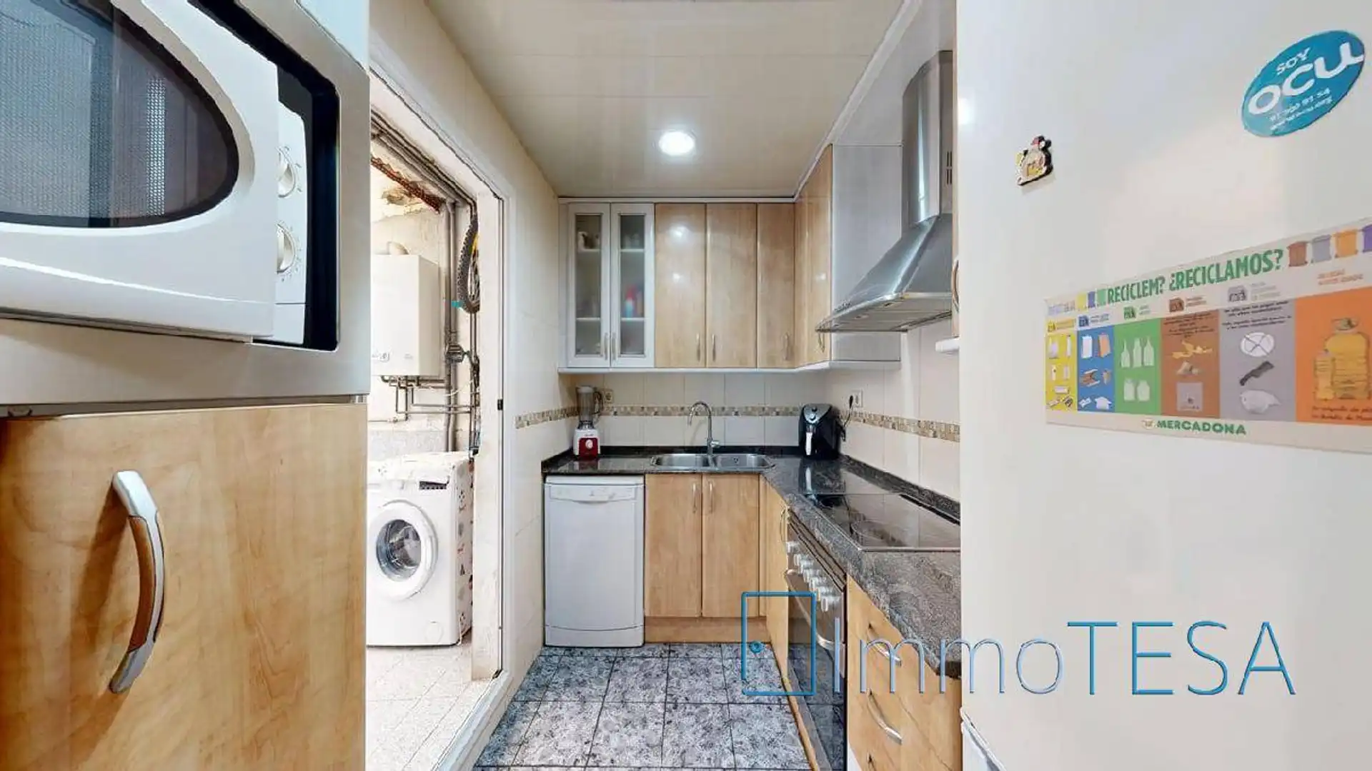 Cocina de Piso en venta en Barberà del Vallès con Calefacción y Balcón