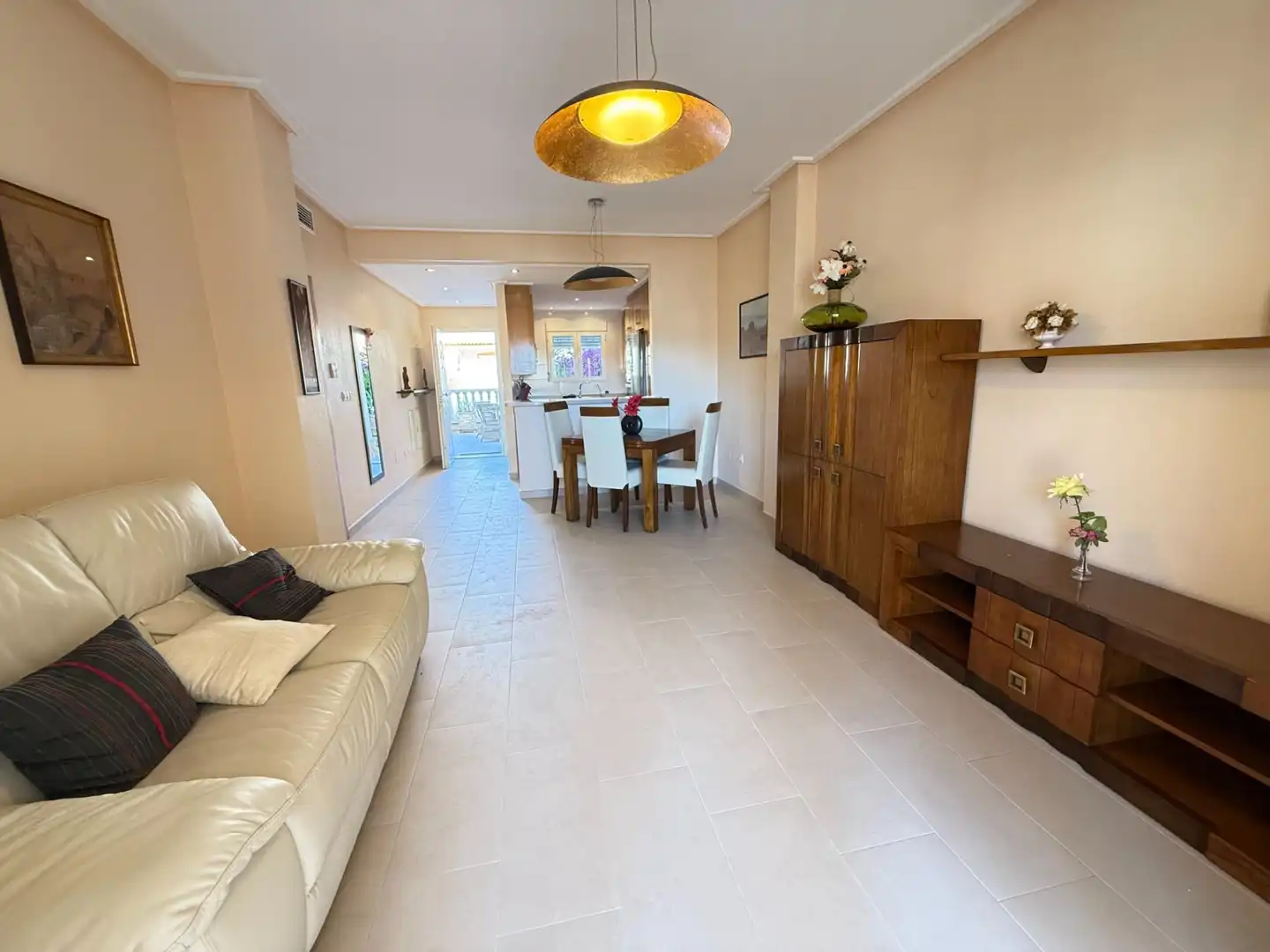 Sala d'estar de Apartament en venda en Orihuela amb Terrassa, Moblat i Balcó