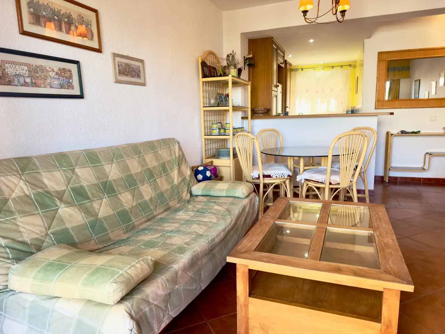 Sala de estar de Apartamento en venta en Calpe / Calp con Amueblado