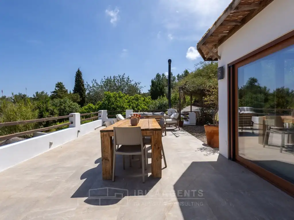 Terrace of Houses for sale in Santa Eulària des Riu  with Air Conditioner, Terrace and TV