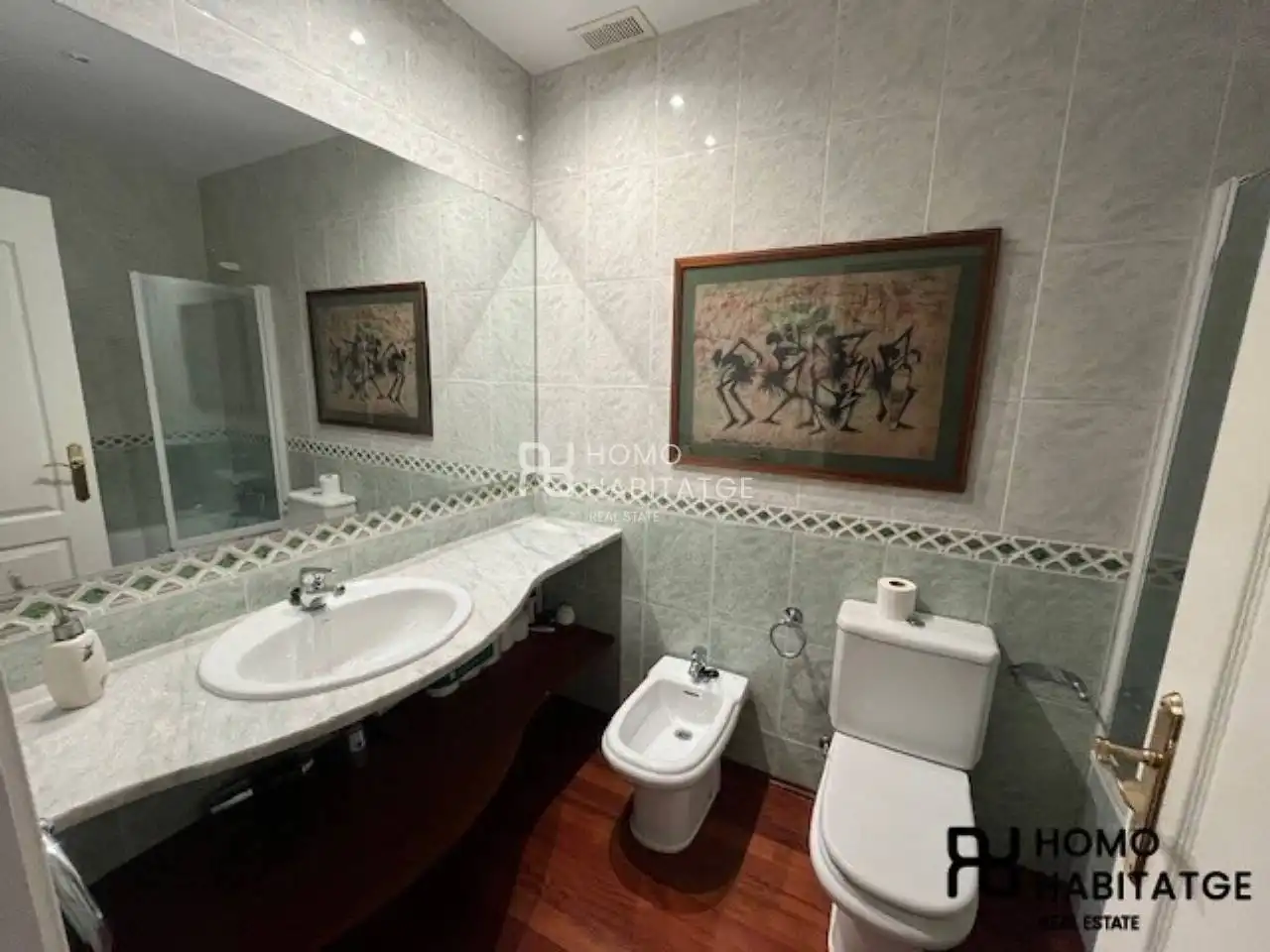 Baño de Casa o chalet en venta en Castell d'Aro, Platja d'Aro i s'Agaró con Aire acondicionado, Calefacción y Parquet