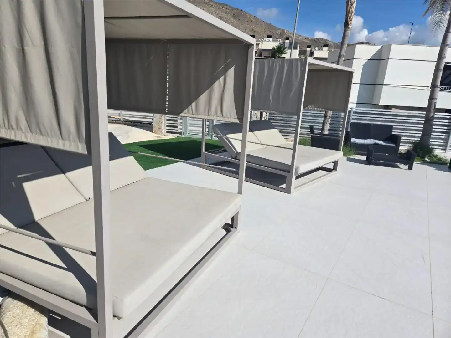 Terrassa de Casa o xalet de lloguer en Finestrat amb Aire condicionat, Piscina i Balcó
