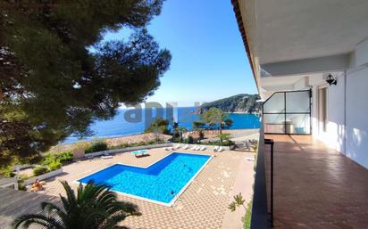 Swimming pool of Flat for sale in Tossa de Mar  with Terrace, Furnished and Community pool