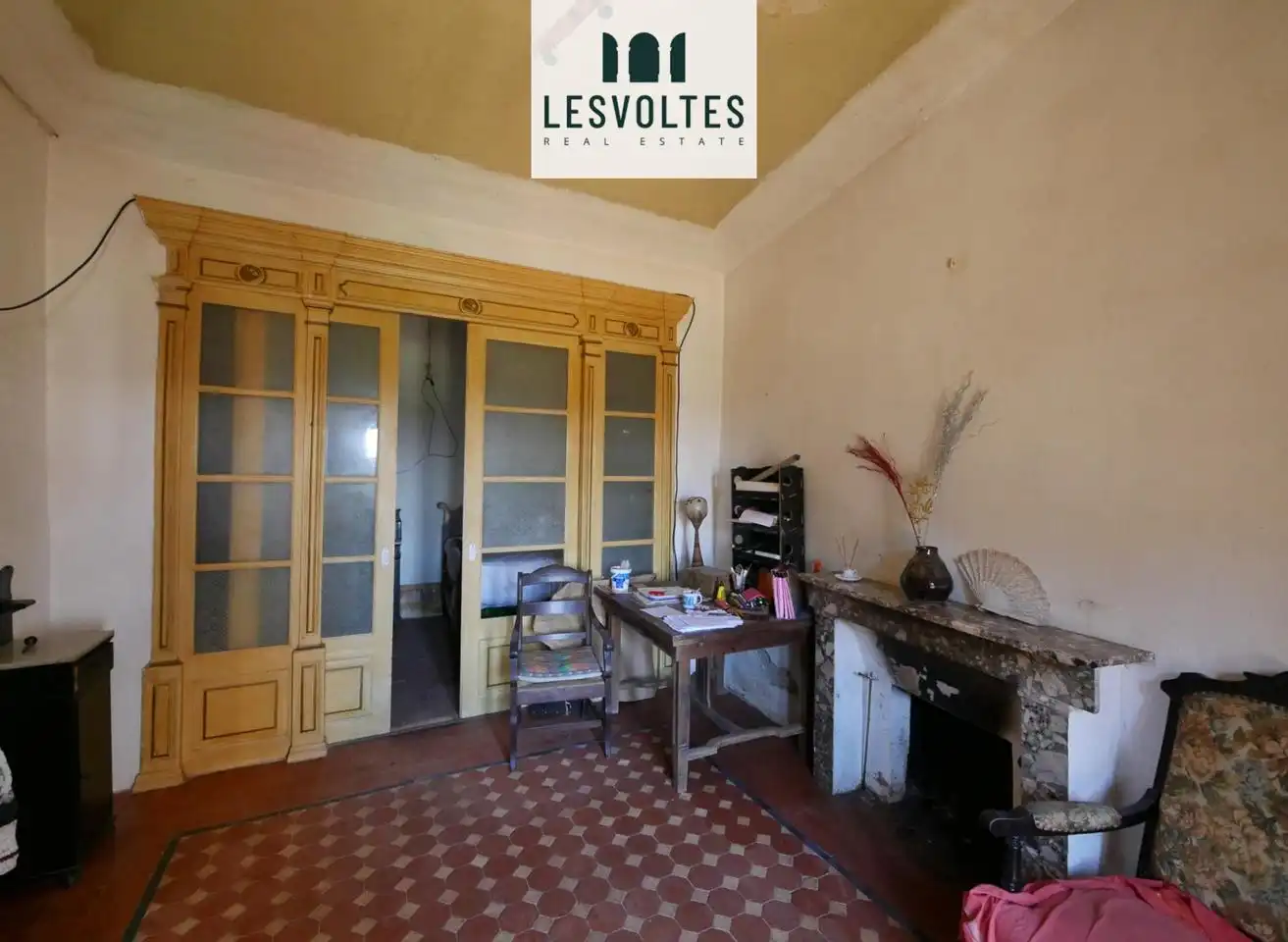 Sala d'estar de Finca rústica en venda en Rupià amb Jardí privat i Terrassa