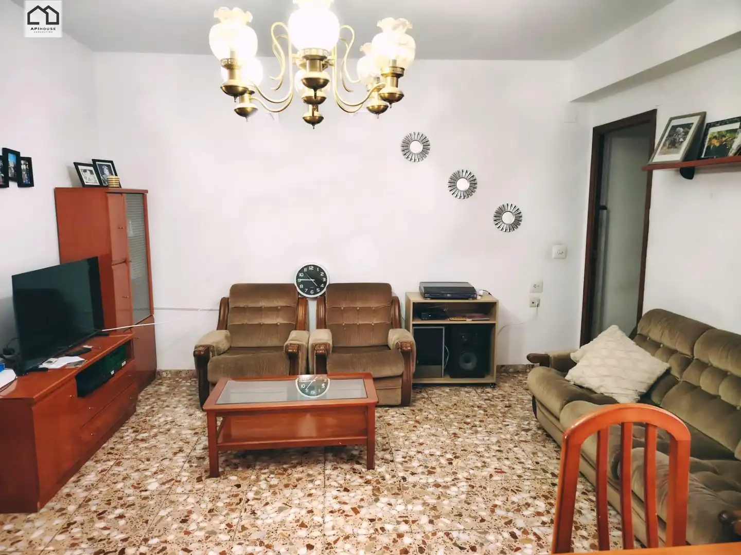 Sala de estar de Dúplex de alquiler en La Font de la Figuera con Terraza y Trastero