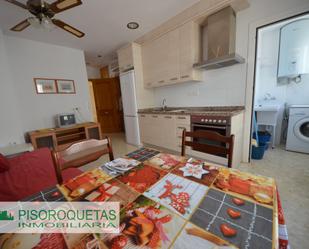 Kitchen of Flat to rent in Roquetas de Mar  with Air Conditioner and Balcony