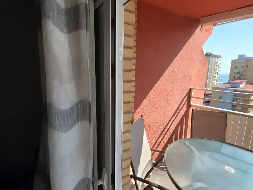 Terrasse von Wohnung zur Miete in Gandia mit Klimaanlage, Schwimmbad und Möbliert