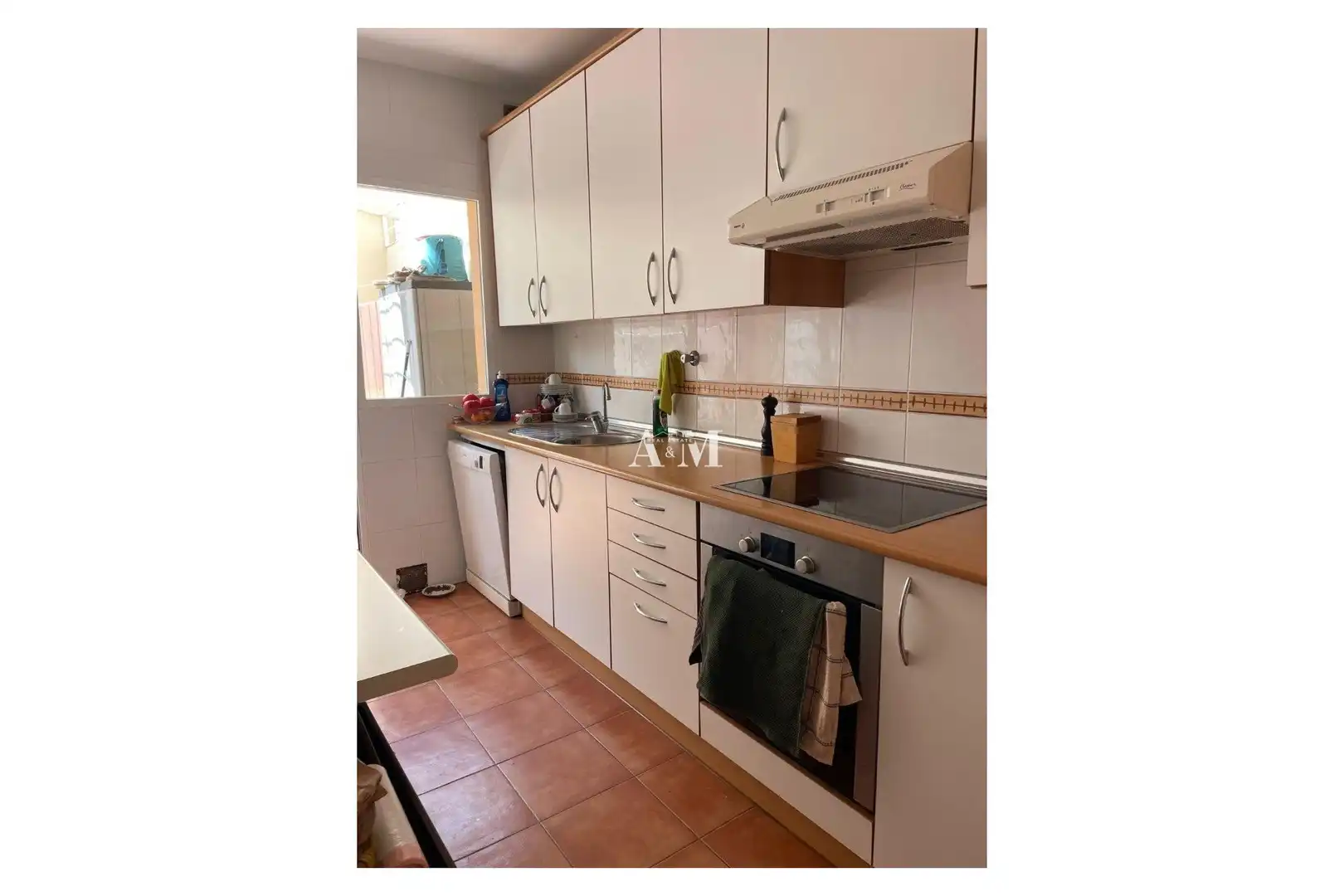 Cuina de Casa o xalet de lloguer en Orihuela amb Jardí privat, Terrassa i Moblat