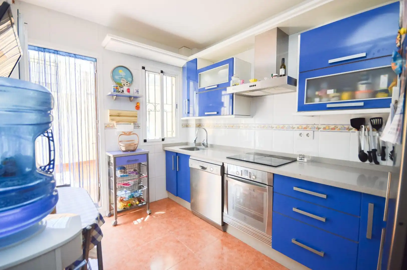 Küche von Haus oder Chalet zum Verkauf in Huércal de Almería mit Klimaanlage, Heizung und Terrasse