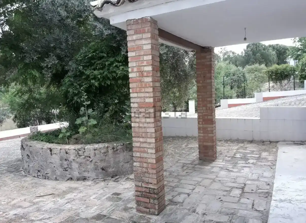 Terrasse von Country house zur Miete in Andújar mit Privatgarten, Schwimmbad und Möbliert