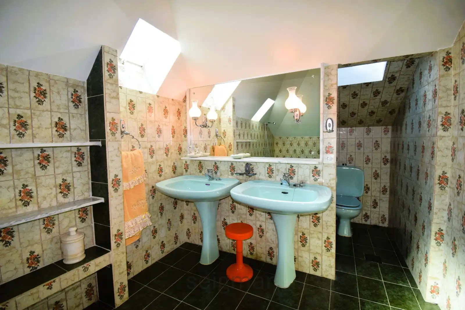 Bathroom of Houses for sale in Villajoyosa / La Vila Joiosa  with Air Conditioner, Heating and Private garden