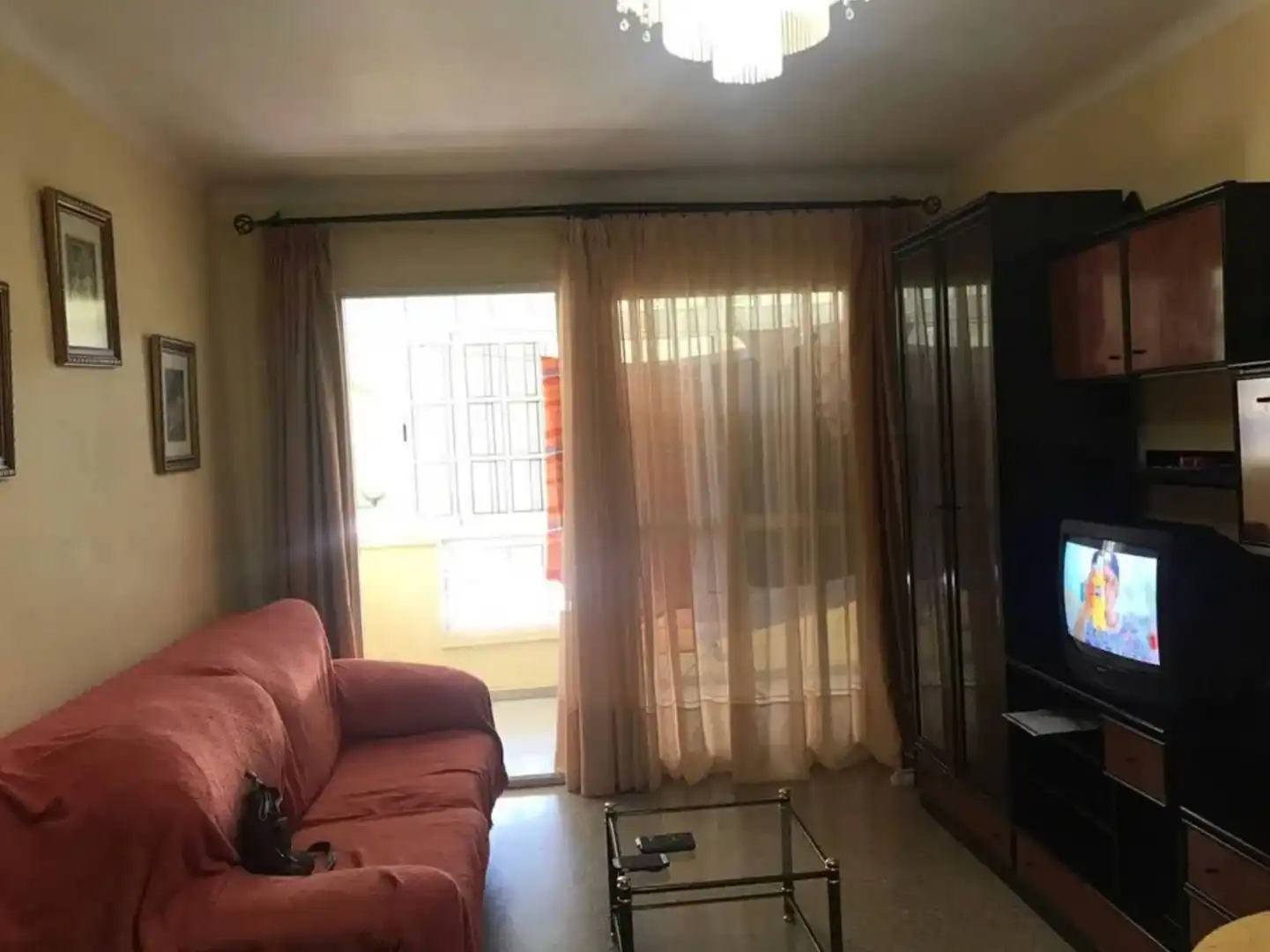 Living room of Flat for rent in Málaga  with Terrace and Furnished