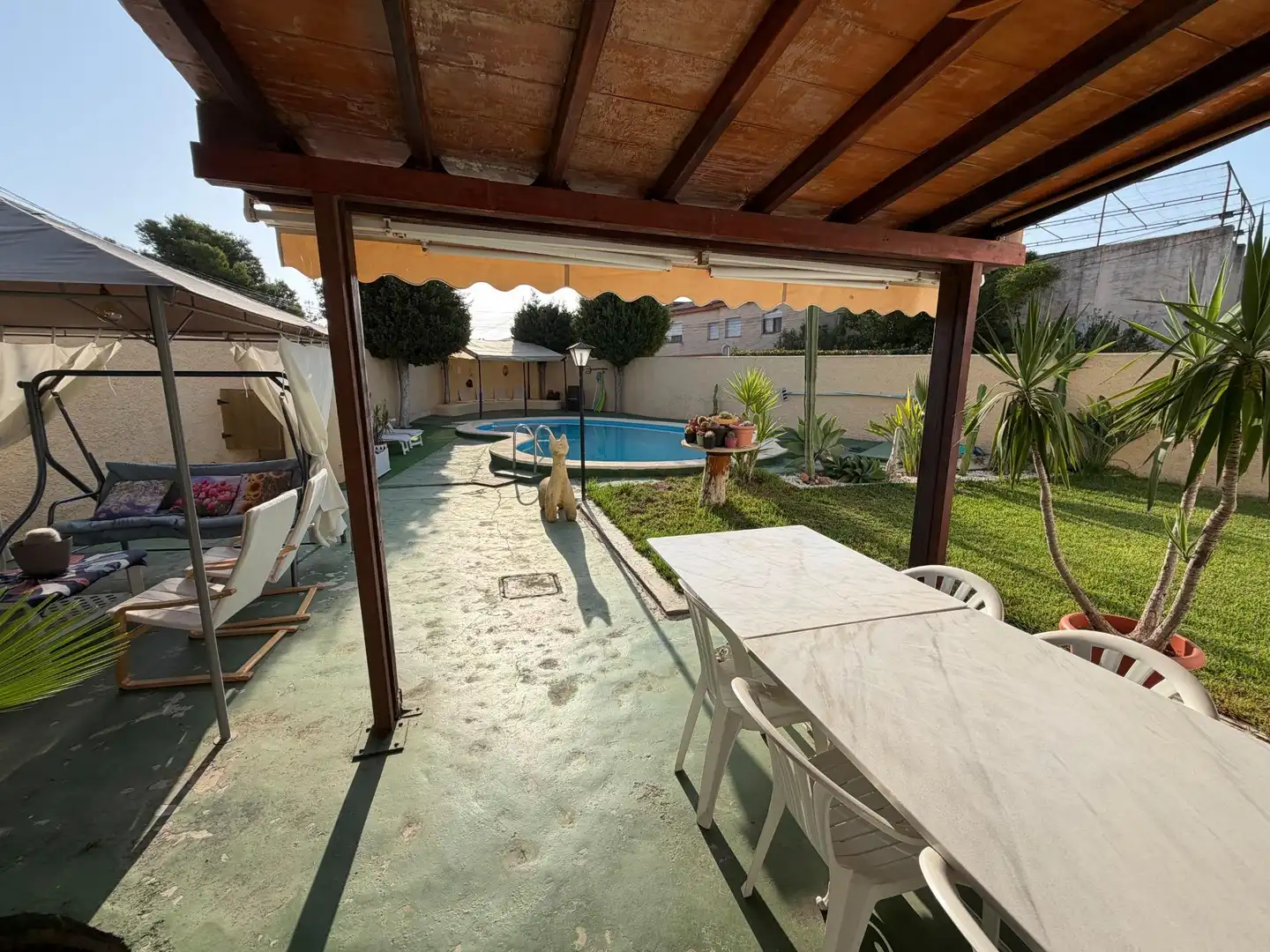 Terraza de Casa o chalet en venta en Náquera con Aire acondicionado, Jardín privado y Terraza