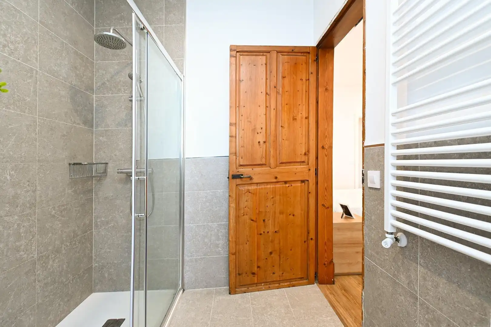 Badezimmer von Wohnung zum Verkauf in  Palma de Mallorca mit Klimaanlage, Terrasse und Abstellraum