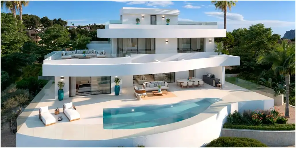 Vista exterior de Casa o xalet en venda en Calpe / Calp