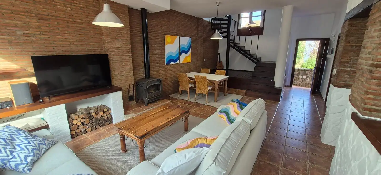 Sala d'estar de Casa o xalet en venda en Antequera amb Aire condicionat, Calefacció i Terrassa