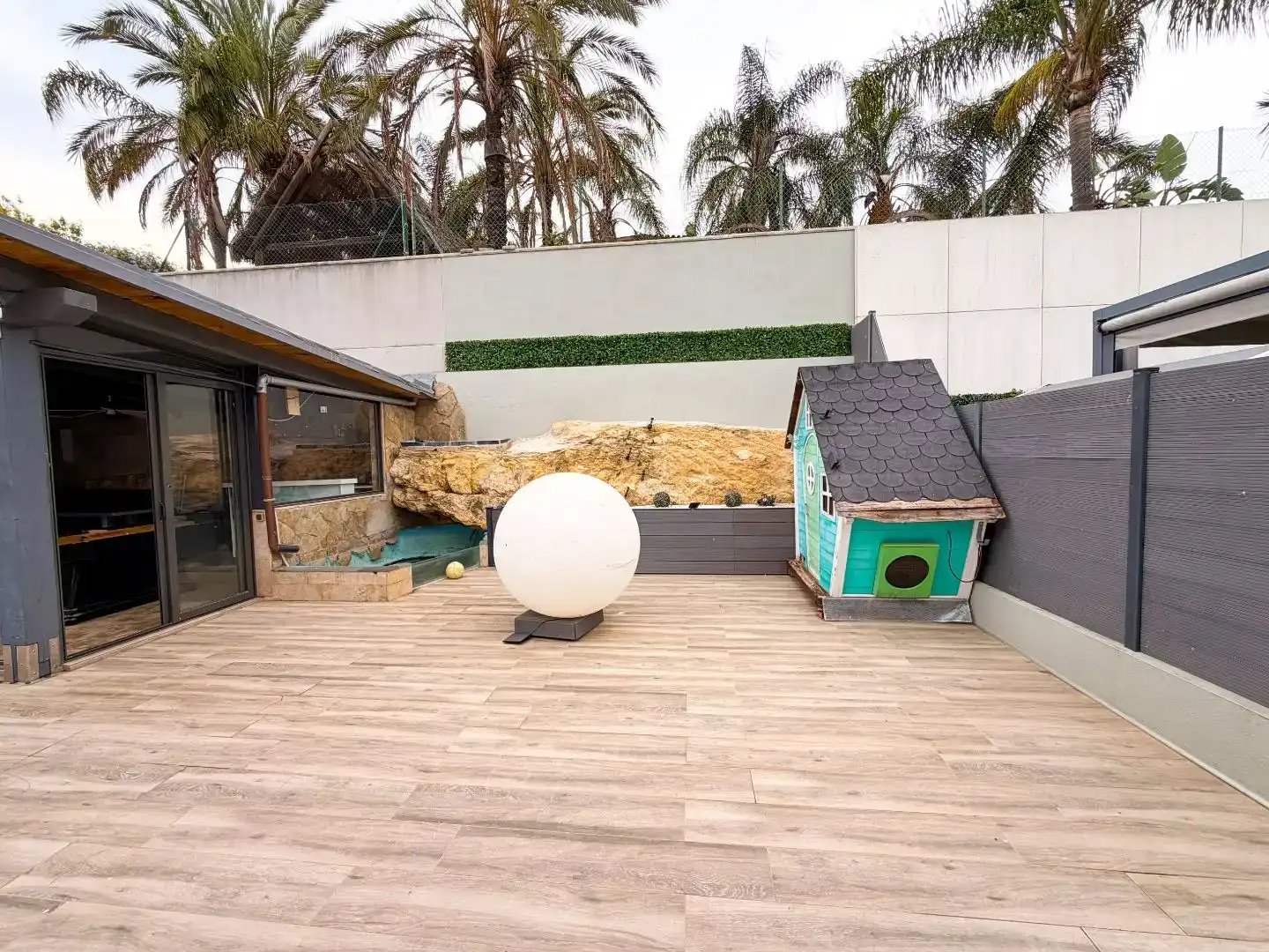 Terrassa de Casa o xalet en venda en Els Pallaresos amb Aire condicionat, Piscina i Balcó