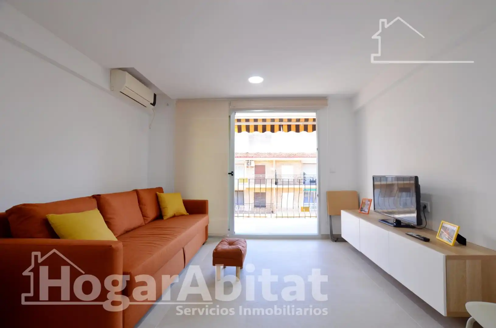 Sala d'estar de Pis en venda en Cullera amb Aire condicionat, Traster i Balcó
