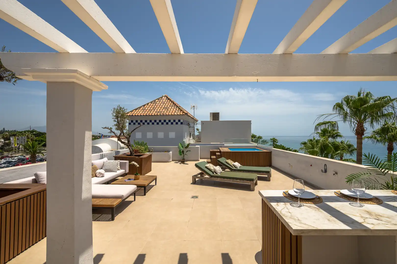 Penthouse with terrace for sale in Estepona Pueblo, imagen 5