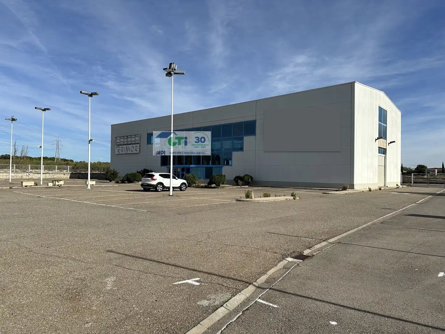 Exterior view of Industrial buildings for rent in Zaragoza