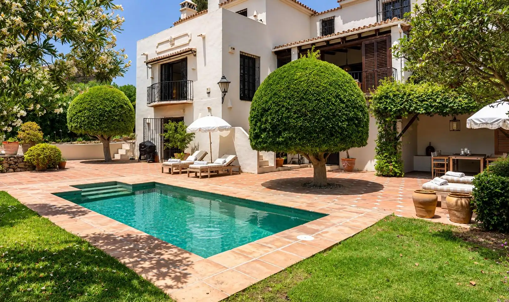 Xalet amb terrassa en venda a Urbanizacion Urbanización Marbella Hill Club, imagen 6
