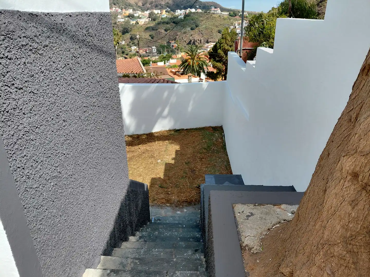 Vista exterior de Casa adosada de alquiler en Santa Brígida con Jardín privado, Amueblado y Horno